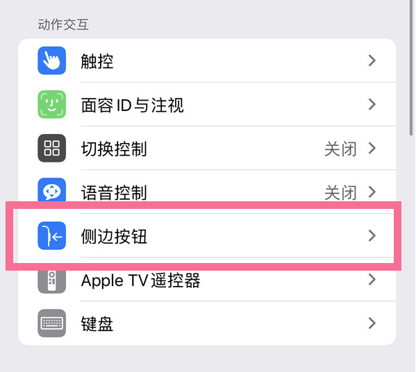 吉县苹果14维修店分享iPhone14 Plus侧键双击下载功能关闭方法 