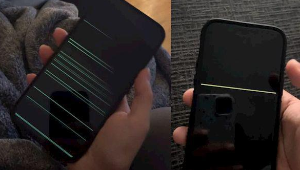 吉县苹果14维修分享iPhone 14 Pro 屏幕有细横线怎么办 